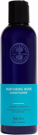 Neal's Yard Remedies Nurturing Rose Conditioner 200ml Vegan Cruelty-Free view 1