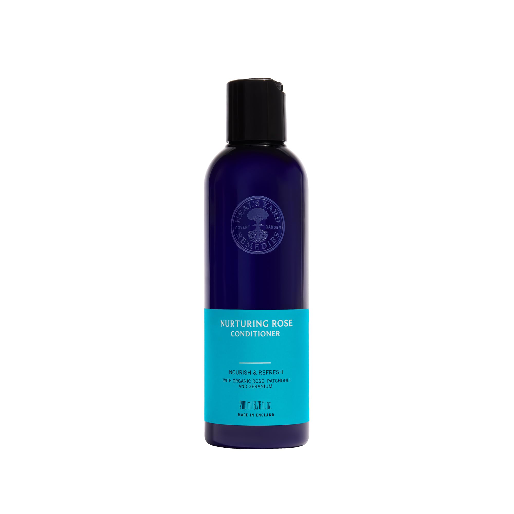 Neal's Yard Remedies Nurturing Rose Conditioner, For Dry, Damaged Or Coloured Hair, Vegan & Cruelty-Free, 200ml