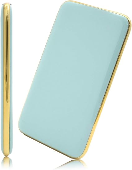 Amazon Plata Pse認証 Colorful モバイルバッテリー 小型 薄型 ライトブルー 4000mah Type C Iphone Android 各種スマホ対応 プラタ モバイルバッテリー