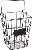 Trademark Innovations Metal Wire and Mesh Hanging Utensil and Storage Basket