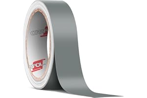 ORACAL 651 Matte Grey Tape Roll – Permanent Adhesive Craft & Sign Film (1" x 30ft)