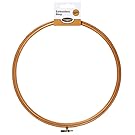 Creations 10-Inch Wooden Embroidery Hoop