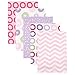 Luvable Friends Unisex Baby Cotton Flannel Receiving Blankets, Pink Pinwheel, One Size