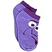 Inside Out Girls 6 pack Socks (4-6 Toddler (Shoe: 7-10), Character Lurex)
