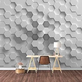 BRAND_NAMEWall Mural 3D View Pattern Removable Wallpaper Wall...