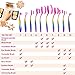 Oval Makeup Brush Set, 10pcs Oval Brushes Set for Beginners or Makeup Artist Makeup Brush Kit for Foundation Contour Powder Blush Conceler Eyeliner Blending Brush Packed with Box