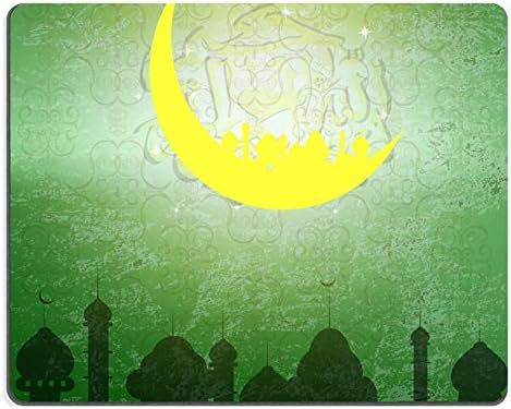 Liili Mouse Pad Natural Rubber Mousepad Abstract background for Ramadan Kareem Image ID 22500018