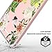 MOSNOVO iPhone 6S Plus Case/iPhone 6 Plus Slim Case, Floral Botany Flower Clear Design Plastic Hard Case with TPU Bumper Gel Protective Back Phone Case Cover for Apple iPhone 6 Plus/iPhone 6S Plus
