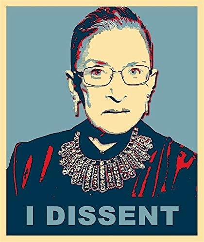 Amazon Com Magnet Notorious Rbg I Dissent Magnet Decal Fridge Metal Magnet Window Vinyl 5 Kitchen Dining
