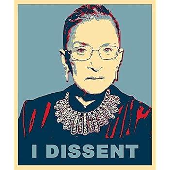 MAGNET Notorious Rbg I Dissent Magnet Decal Fridge Metal Magnet Window Vinyl 5