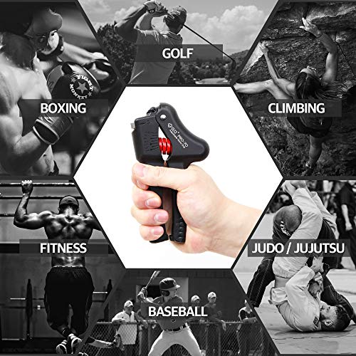 GD-GRIP-Pro-70-Hand-Grip-Strengthener-Adjustable-Resistance-55154-lbs-Hand-Strength-Trainer-Wrist-and-Forearm-Exerciser-Home-Gym-Fitness-Equipment-for-Hand-Strength