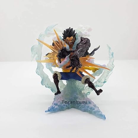 Amazon One Piece ギア4 モンキー D ルフィ Gk 約170 330mm Abs Pvc製 塗装済み完成品フィギュア ルフィ E フィギュア ドール 通販