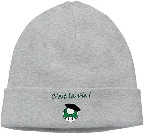 La Vie Knit Skull Cap Unisex Reversible Beanie Hat For Men And Women