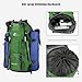 Bseash 60L Waterproof Hiking Camping Backpack with Rain Cover, Large Outdoor Sport Travel Daypack Rucksack for Climbing