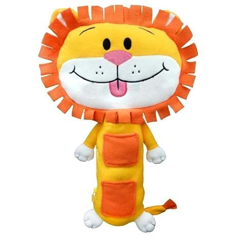Childrens Car Seat Belt Soft Toy Pet Travel Pillow Lion Amazon