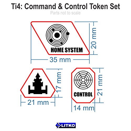 TI4: Command & Control Token Set, Green (33)