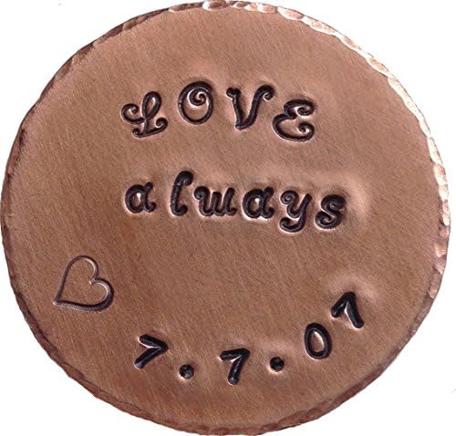 K9Aroma Personalised Copper Golf Ball Marker Gift