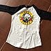 Darceil(TM) Women's Long Sleeve Rock Band Guns N' Roses Print T Shirt Top (small, white)