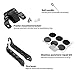 Mini Bike Pump Sportneer Bicycle Pumps 160 PSI - Fits Presta and Schrader - for Mountain, Road & BMX Bikes, with Glueless Puncture Repair Kit, Mount Kit, Ball Needle Valve and Tire Lever