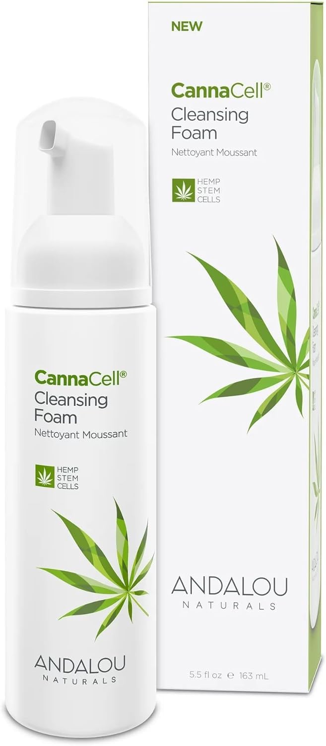 Andalou Naturals Cannacell Cleansing Foam