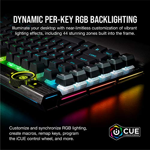 Corsair K100 RGB OpticalMechanical Wired Gaming Keyboard OPX