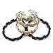 Merrylight® Srunchy Scrunchie Plaited Braid Bun Hairpiece Hair Band Gripper Headband Maker (Dark Mixed Golden & BrownT4/12)