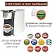 Mixpresso Single Cup Coffee Maker| Compatible With Most Single Cups, Quick Brew Technology (White)