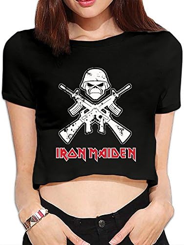 Iron Maiden Short Sleeve T Shirts Lady Morden