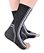 Doc Miller Premium Ankle Brace Compression Support Sleeve Socks for Swollen Foot Plantar Fasciitis Achilles Tendonitis, Use as Injury Support Recovery Eases Pain Swelling 1 PAIR (Gray, X-Large)