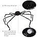 Giant Halloween Spider 4.9ft/150cm With LED Eyes Scary Spider Toys for Kids Outdoor Halloween Decorations Trick or Treat