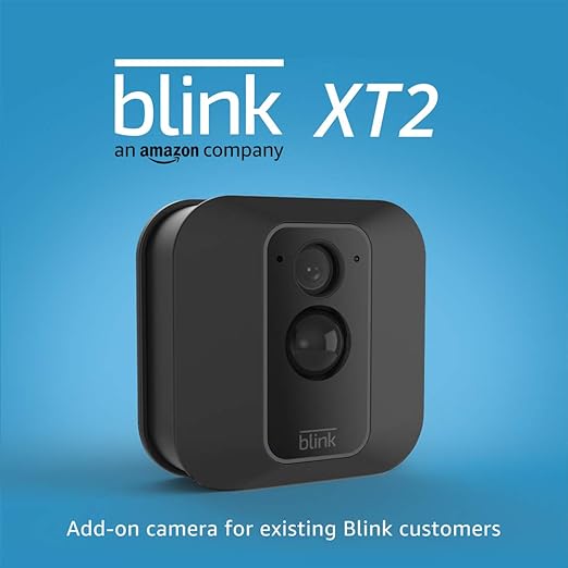 Blink XT2 (2nd Gen) Outdoor/Indoor Smart Security Camera with Cloud Storage, 2Way Audio, 2