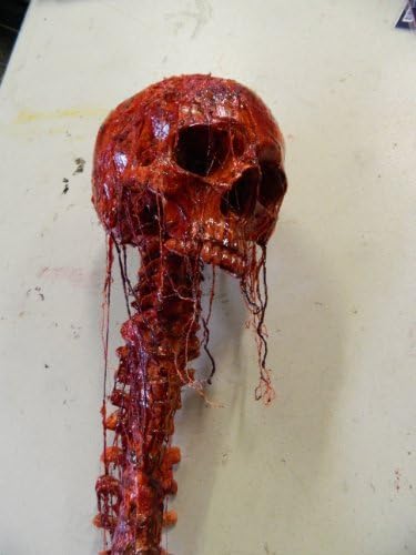 Halloween Horror Movie Prop "Spiney" Bloody Predator Trophy prop