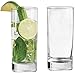 Circleware Mojito Sling Drinking Glasses, Set of 4, 11.5 oz., Clear