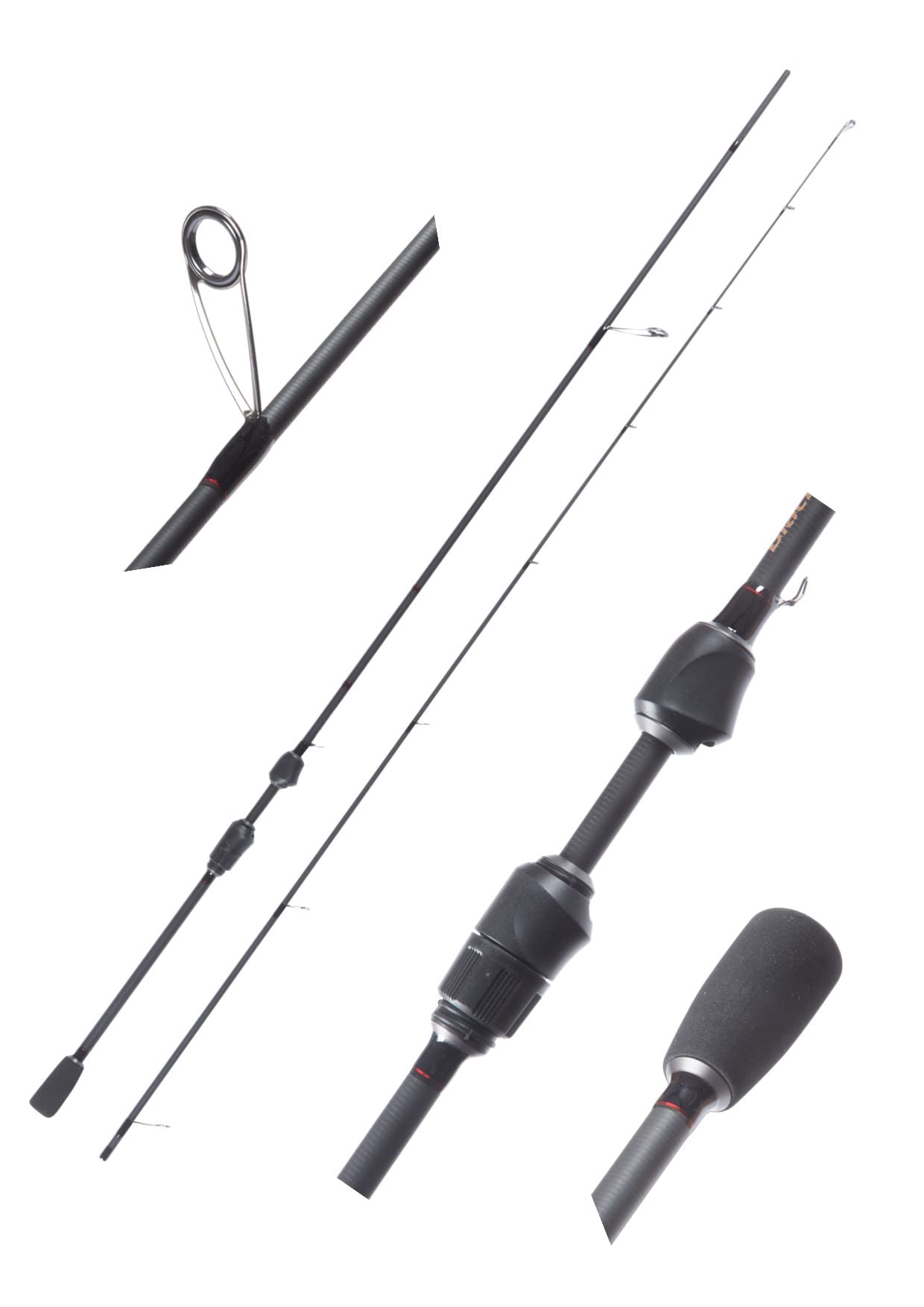 BLACKROCK FISHING ROD Series NEUTRON ULTRA LURE 5' 11" 0.5-5G High Modulous Carbon Fibre Ultra light lure Pure Fun