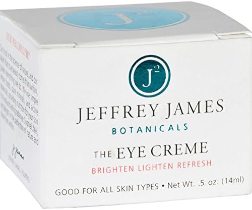 2Pack! Jeffrey James Botanicals Eye Cream - The Eye Creme - Brighten Lighten Refresh - .5 oz