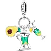 Hapour 925 Sterling Silver Charms Fit for Charm Bracelets Pendant Bead Pet Sun Heart Charm, Bracelet & Necklace Jewelry Bead for Women