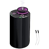 Waterless Essential Oil Diffuser - Cordless Portable Aromatherapy Scent Diffuser for Home, Car & Travel, USB Rechargeable with Timer & Mood Light, Perfect Bedroom, Office, Gift Idea