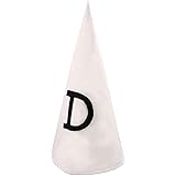 Mens Dunce White Cone Hat Cap Womens 70 Victorian School Fancy Dress Accessory