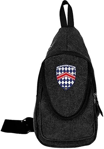 TAfunn Canvas Shelby Supercars Logo Chest Backpack Bag