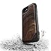 iPhone 7 Wooden Case, X-Doria Defense Lux - Military Grade Drop Tested, Anodized Aluminum, TPU, and Wood Protective Case for Apple iPhone 7, [Walnut]