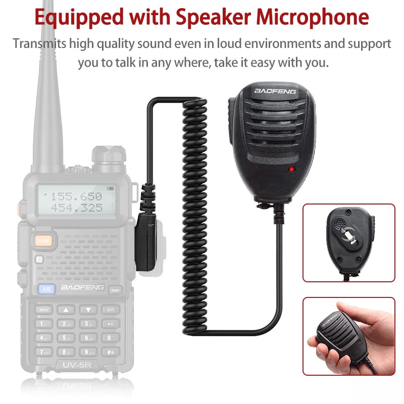Ham Radio Handheld Baofeng UV5R Radio UHF VHF Dual Band Two Way Radio Long Range Handheld