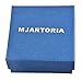 MJartoria Unisex PU Leather Hemp Cords Beaded Multi Strands Adjustable Wrap Bracelets Set of 4