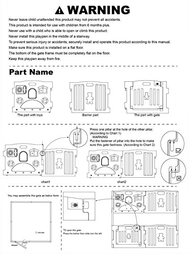 millhouse plastic baby playpen