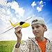 MIMIDOU Glider plane foam throwing airplane styrofoam aircraft model outdoor sports flying toy for kids as gift,by