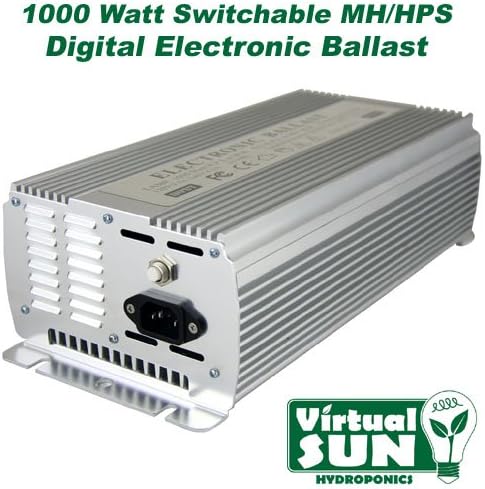 Virtual Sun VS1000WDB 1,000-Watt Digital Grow Light Ballast