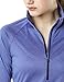 TSLA Women's Half Zip HyperDri Track Pullover Running Cool Dry Active Sport Shirt Top FKZ04