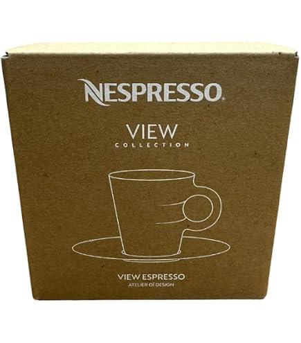 Amazon.com | Nespresso Origin Collection 2 Espresso Coffee Cups Set, White  Porcelain, New: Coffee Cups & Mugs