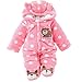 Gaorui Newborn Baby Jumpsuit Outfit Hoody Coat Winter Infant Rompers Toddler Clothing Bodysuit