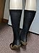 Compression Socks Black Copper Anti Fatigue Socks For Men Woman Pain Ache Relief (S & M)