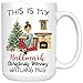 This Is My Hallmark Christmas Movies Watching Mug - Personalized Christmas Gift, Funny Xmas Gift For Best Friend, Sister, Mom, Girlfriend, Santa Claus Lovers - Coffee Mug Tea Cup 11 oz. / 15 oz.